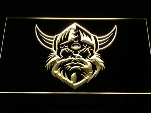 Canberra Raiders Head LED Neon Sign